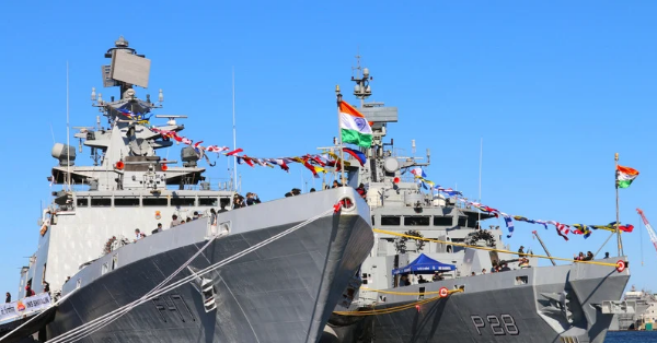 Indian Navy officers image