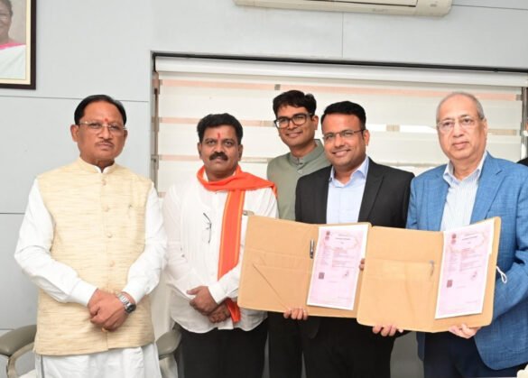 नवा रायपुर में प्रस्तावित NMIMS कैंपस और मुख्यमंत्री विष्णु देव साय