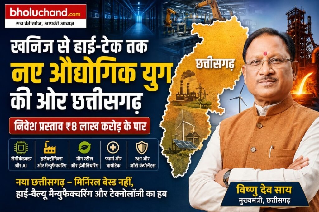 रायपुर: माइनिंग से हाई-वैल्यू मैन्युफैक्चरिंग तक छत्तीसगढ़ लगा रहा बड़ा दांव,